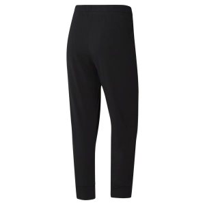 Reebok Elements Jersey Capri Leggings Damen - Schwarz - DE 843-PZV